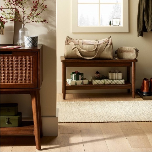 Canvas Travel Duffel Bag Khaki - Hearth
& Hand™ with Magnolia - Picture 2 of 8